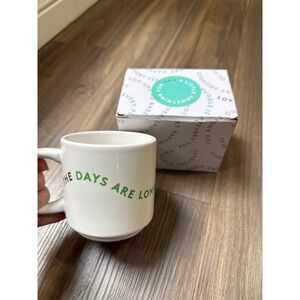 NIB Lovevery Mug 'The Days Are Long But The Years Are Short' Montessori